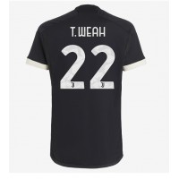 Camiseta Juventus Timothy Weah #22 Tercera Equipación Replica 2023-24 mangas cortas